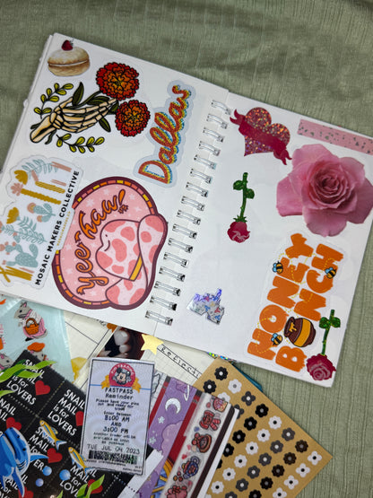 Craft Club Check • Reusable Sticker Book A6