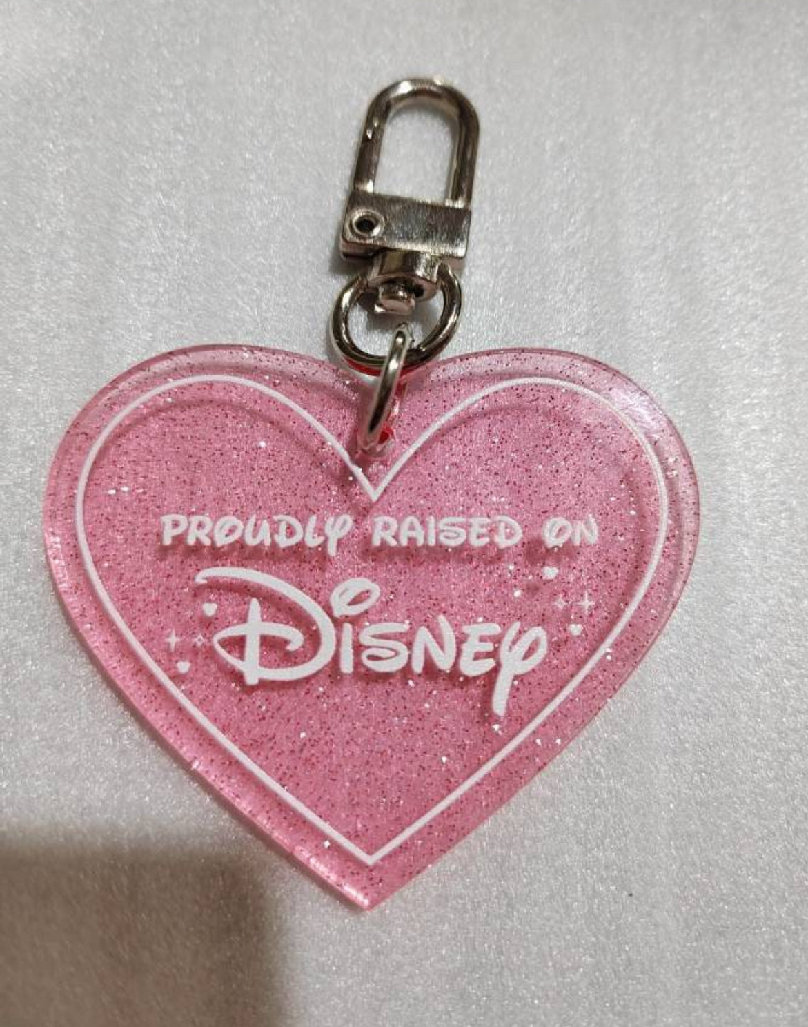 Proudly Raised Keychain
