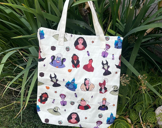 Villains Drawstring Tote