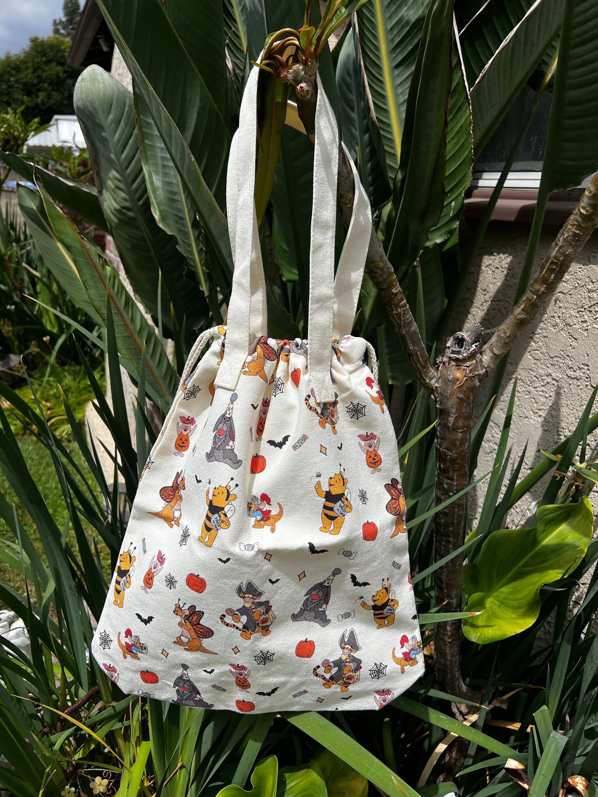 Spooky Pooh Drawstring Tote PRE ORDER