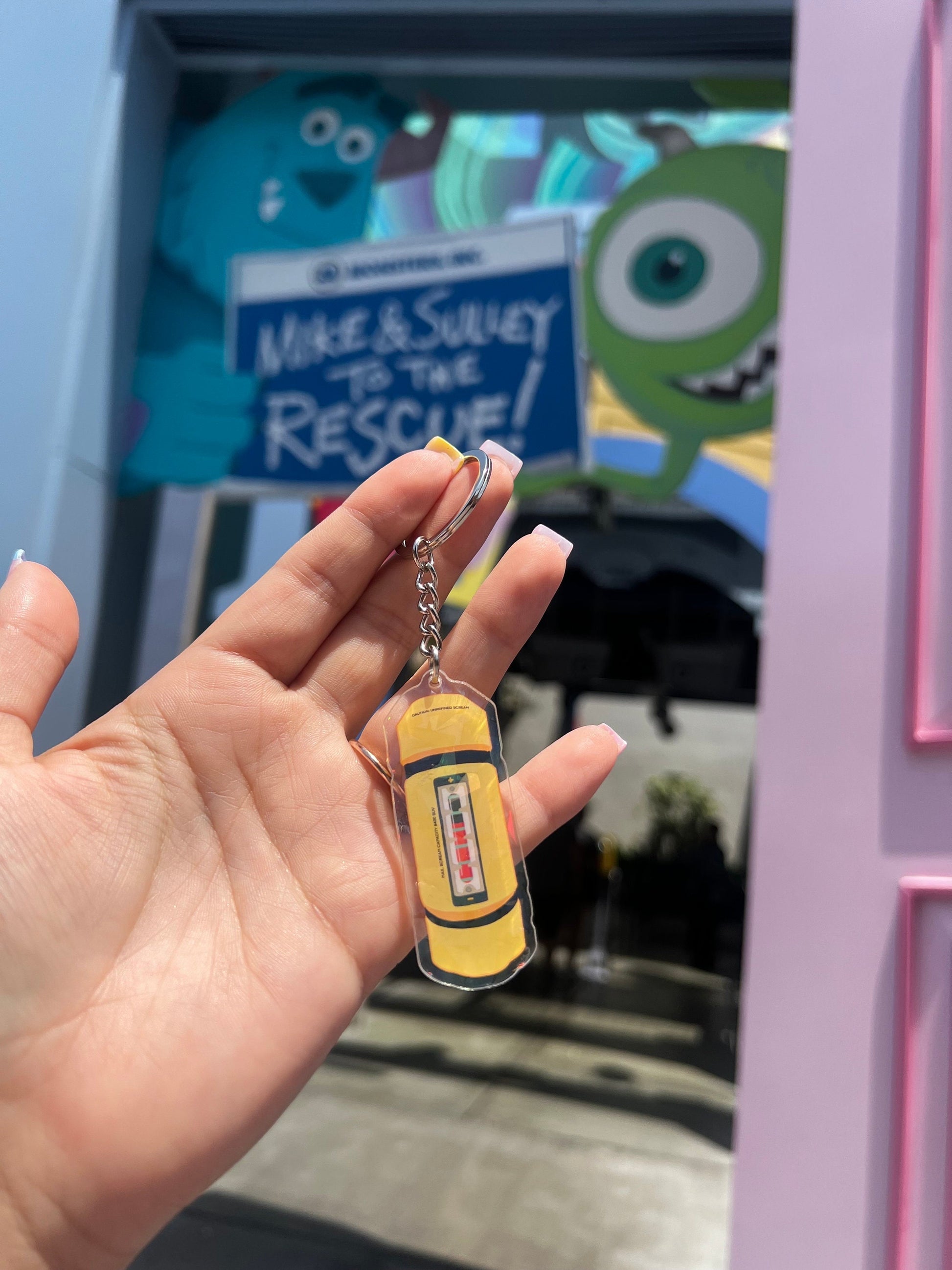 Scream Keychain